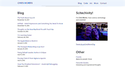 Desktop Screenshot of chrismorris.org